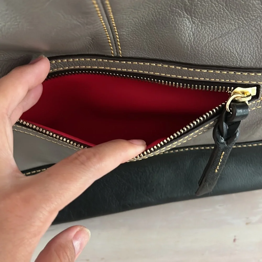 Dooney & Bourke European Leather Sophie Hobo